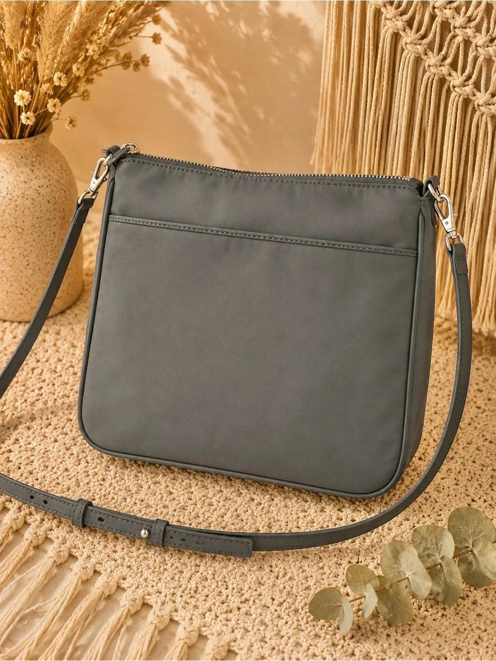 Michael Kors Jet Set Large Nylon Gabardine Messenger Bag